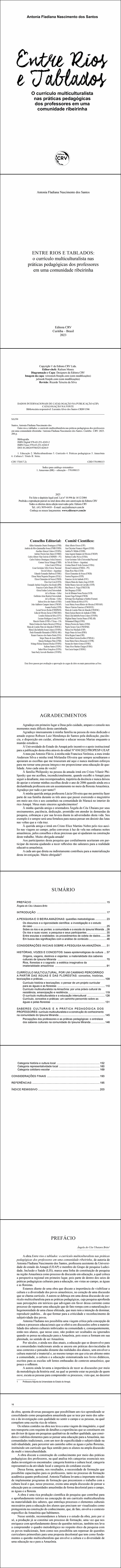 ENTRE RIOS E TABLADOS <BR> O currículo multiculturalista nas práticas pedagógicas dos professores em uma comunidade ribeirinha